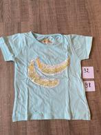 Lichtblauwe tshirt 92/98, Kinderen en Baby's, Kinderkleding | Maat 92, Ophalen of Verzenden, Zo goed als nieuw, Meisje, Shirt of Longsleeve