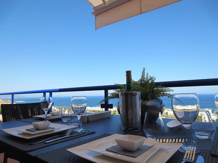 penthouse élégant avec vue sur la mer — Mojácar Playa, Immo, Étranger, Espagne, Appartement, Village
