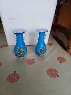 Koppel murano vazen van 16cm hoog, Antiek en Kunst, Antiek | Vazen, Ophalen