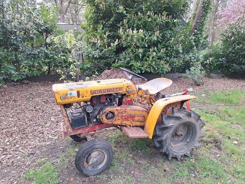 Minitractor Hinomoto MB-140 met mini hakselaar, Zakelijke goederen, Landbouw | Tractoren, Oldtimer, Ophalen