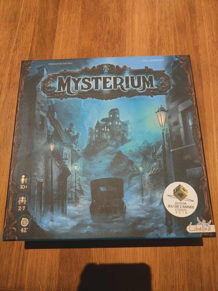 mysterium, Hobby en Vrije tijd, Gezelschapsspellen | Bordspellen, Een of twee spelers, Drie of vier spelers, Vijf spelers of meer