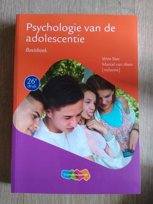 Wim Slot - Psychologie van de adolescentie, Boeken, Psychologie, Zo goed als nieuw, Ophalen of Verzenden
