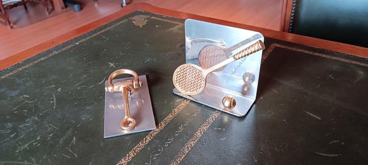 Twee mooie bureau accesoires in metaal, Diversen, Bureau-accessoires, Ophalen of Verzenden