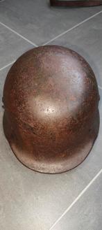 Duitse helm m40 SD, Ophalen of Verzenden, Landmacht, Helm of Baret
