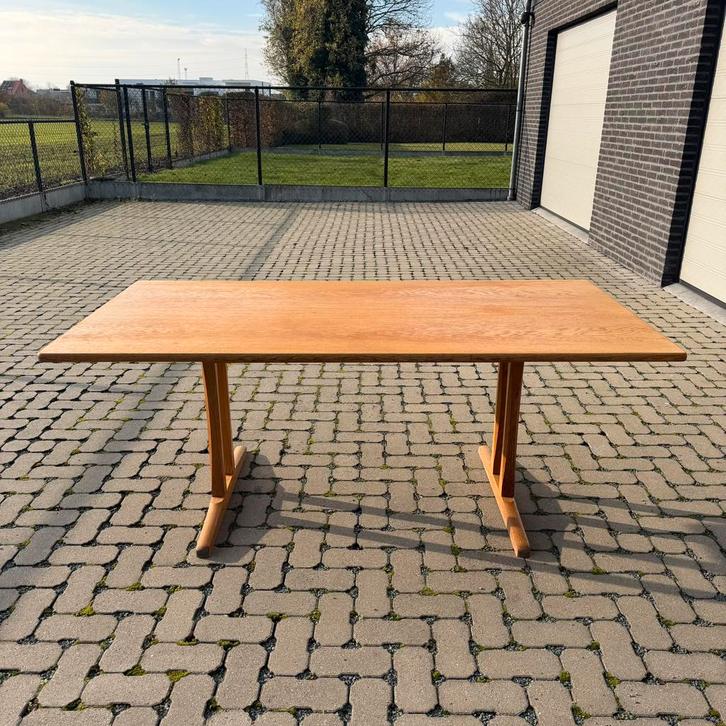Vintage Deense eettafel, Huis en Inrichting, Tafels | Eettafels, Zo goed als nieuw, Ophalen