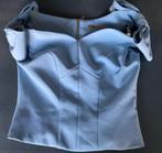 Lichtblauwe top "Explosion" met strik -maat 36-nieuw, Kleding | Dames, Blauw, Nieuw, Ophalen of Verzenden, Explosion