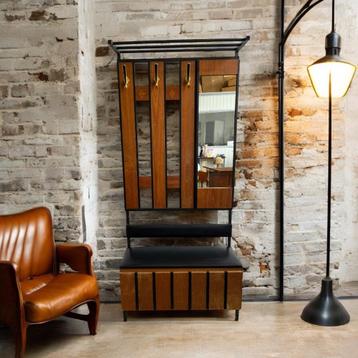 Vintage kapstokhouder / retro vestiaire beschikbaar voor biedingen
