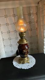 Vintage olielamp handgeschilderd, Ophalen