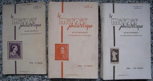Le Miroir Philatélique. Collection complete du 1 au 24. 1944, Postzegels en Munten, Postzegels | Volle albums en Verzamelingen