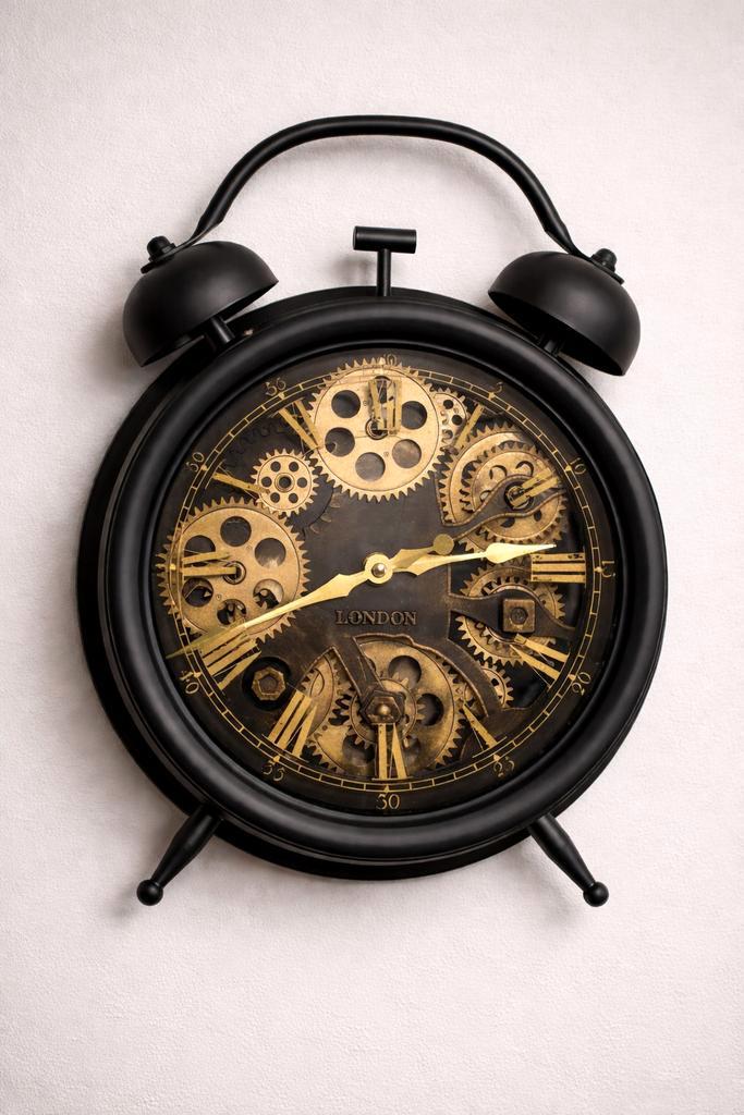 Horloge murale industrielle avec rouages animés Effet stea, Maison & Meubles, Accessoires pour la Maison | Horloges, Comme neuf
