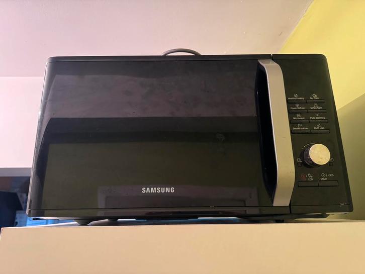Samsung combi-microgolfoven, Electroménager, Micro-ondes, Comme neuf, Autoportant, Plaque tournante, Enlèvement