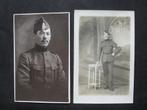 Photos argentiques de militaire belge ayant servi en 14-18, Verzenden, Landmacht, Foto of Poster