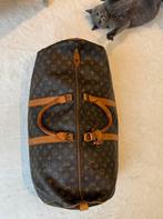 Louis vuitton keepall reistas monogram canvas, Ophalen of Verzenden, Gebruikt, Bruin