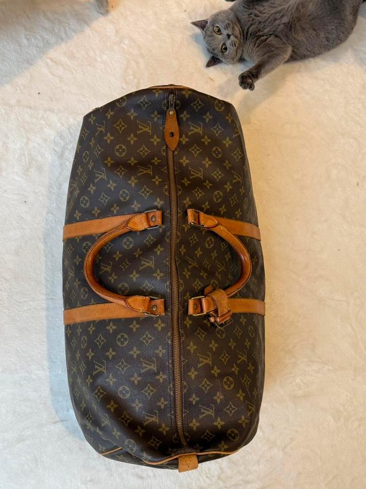 Louis vuitton keepall reistas monogram canvas, Handtassen en Accessoires, Tassen | Reistassen en Weekendtassen, Gebruikt, Bruin