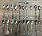 21 diverse toeristische theelepels voor verzamelaars, Ophalen of Verzenden