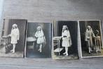 quatre vieilles photos de communion, Collections, Enfant, Utilisé, Envoi