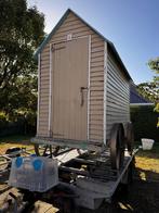 Strandcabine op wielen, Tuin en Terras, Ophalen, Gebruikt, Tuinhuis, Hout