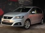 Seat Alhambra 2.0 TDI Advanced 7PL EERSTE EIGENAAR, Auto's, Euro 5, Zwart, 4 cilinders, 7 zetels
