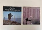 2 vinyl singles Sting, in perfecte staat, Cd's en Dvd's, Ophalen of Verzenden, Gebruikt, Single