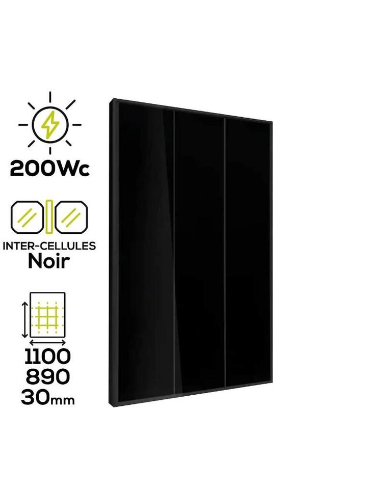 1 panneau photovoltaique 200w neuf, Bricolage & Construction, Panneaux solaires & Accessoires, Neuf, Panneau, 100 à 200 watts-crêtes