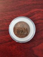 Munt Belgische frank - 2ct -1865, Ophalen of Verzenden, Losse munt