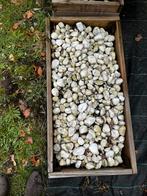 Grind carrara keien 25-40mm (+200 kg), Jardin & Terrasse, Gravier, Rochers & Caillasse, Beige, Gravier, Marbre, Enlèvement