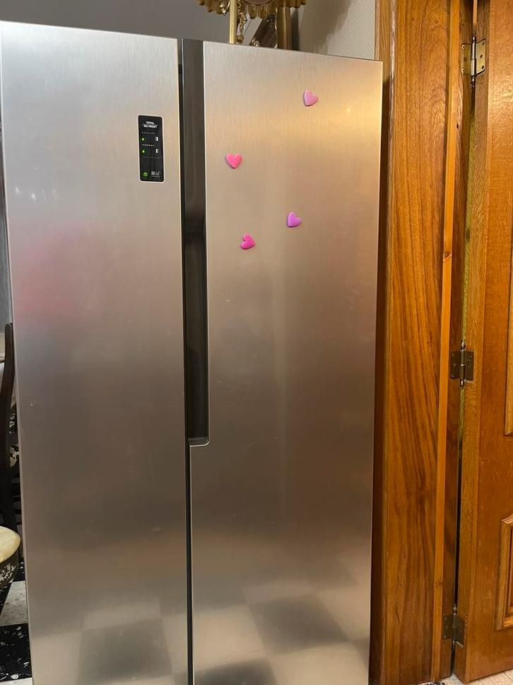 Frigo américain KOENIC KDD12126A1, Excellent état 91x180x65, Electroménager, Réfrigérateurs & Frigos, Comme neuf, 200 litres ou plus