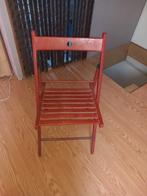 Opvouwbare stoelen, Huis en Inrichting, Woonaccessoires | Krantenbakken en Lectuurbakken, Ophalen of Verzenden, Gebruikt