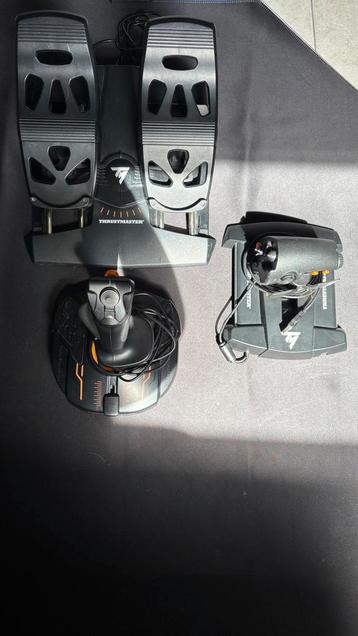 Thrustmaster T.16000M FCS Flight Pack gaming hotas, Enlèvement, Utilisé, Contrôleur