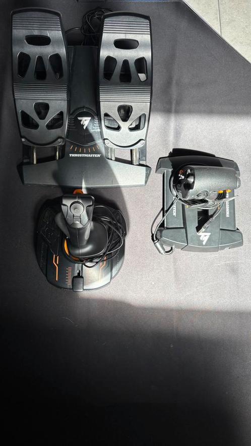 Thrustmaster T.16000M FCS Flight Pack gaming hotas, Games en Spelcomputers, Spelcomputers | Sony Consoles | Accessoires, Gebruikt