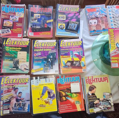 Elektuur tijdschriften van 1979 tot 1996, Boeken, Techniek, Zo goed als nieuw, Ophalen