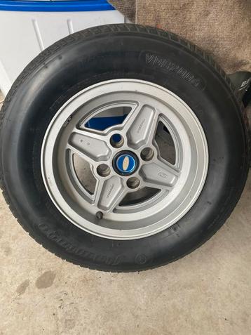 Ford rs velgen 13 inch met banden 5 stuks  capri escort enz beschikbaar voor biedingen