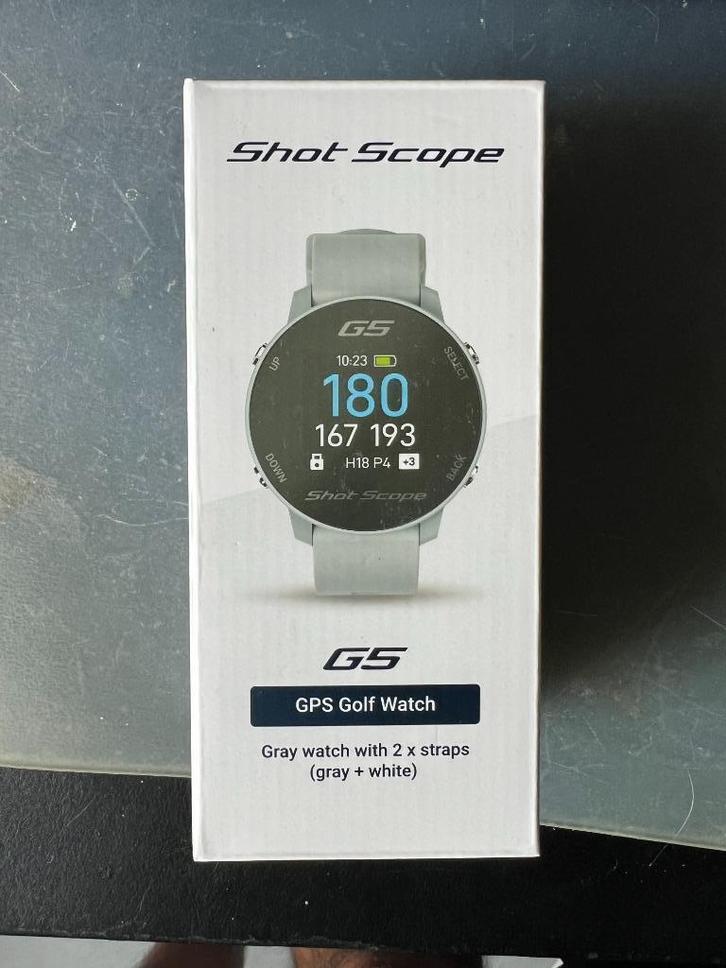 SHOT SCOPE - MONTRE GPS G5, Sport en Fitness, Golf, Nieuw, Overige typen, Overige merken, Ophalen of Verzenden