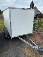 Gesloten aanhangwagen 750kg, Ophalen, Gebruikt