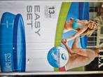 Intex zwembad 3.96m*0.84m incl 2 zonnekoepels, Tuin en Terras, Ophalen, Gebruikt, Opblaaszwembad, 80 tot 120 cm