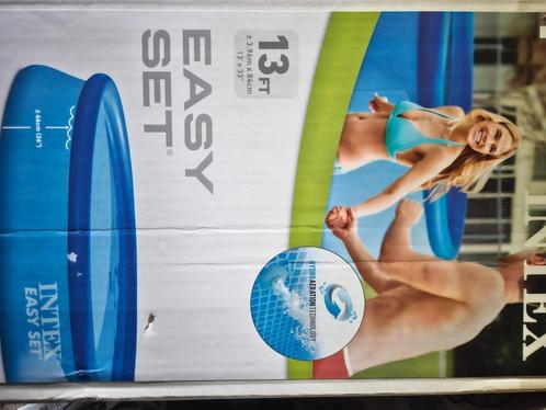 Intex zwembad 3.96m*0.84m incl 2 zonnekoepels, Tuin en Terras, Zwembaden, Gebruikt, Opblaaszwembad, 80 tot 120 cm, 200 tot 400 cm