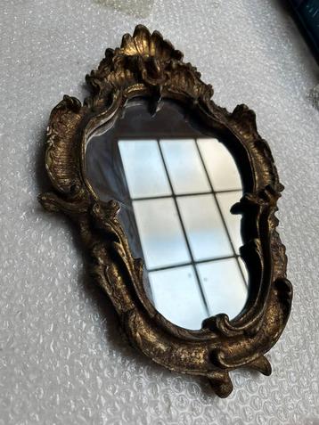 Miroir ancien de style rococo 