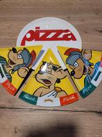 Pizza bord met 3 partjes borden, Huis en Inrichting, Ophalen of Verzenden, Bord(en)