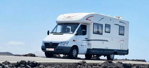 TE KOOP 1MOTHOROM MERCEDES316CDI DIESEL ALLE UITRUSTINGEN, Caravans en Kamperen, Mobilhomes, Particulier, Half-integraal, tot en met 4