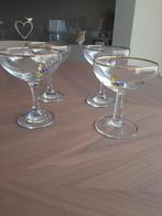 4 vintage champagnecoupes "babycham", Verzamelen, Ophalen of Verzenden, Nieuw, Overige typen