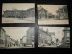 Lot de 4 cartes postales de Jeumont 1908, Collections, Enlèvement ou Envoi