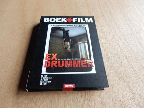 nr.296 - Dvd en boek: ex drummer, CD & DVD, DVD | Néerlandophone, Comme neuf, Film, Drame, À partir de 16 ans, Enlèvement ou Envoi