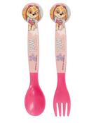 Paw Patrol Besteksetje - Skye - Vork en Lepel - 2-delig, Kinderen en Baby's, Ophalen of Verzenden, Nieuw