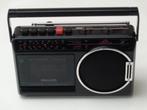Vintage Radio - Cassette Recorder PHILIPS Type D 7182/60R, Audio, Tv en Foto, Ophalen of Verzenden, Gebruikt, Radio