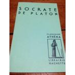Socrate de Platon Classiques Athena Hachette, Livres, Livres scolaires, Secondaire, Grec, Utilisé, Enlèvement ou Envoi