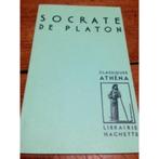 Socrate de Platon Classiques Athena Hachette, Secondaire, Grec, Utilisé, Enlèvement ou Envoi