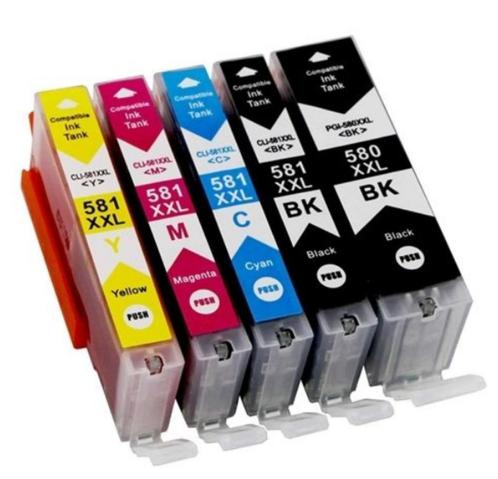 Canon compatibele inktpatronen (580/581), Computers en Software, Printerbenodigdheden, Ophalen of Verzenden