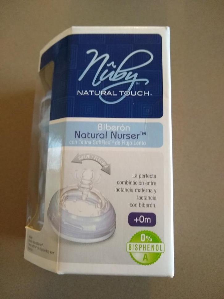 NIEUW Nûby fles +0m, Kinderen en Baby's, Babyvoeding en Toebehoren, Nieuw, Overige typen, Ophalen of Verzenden