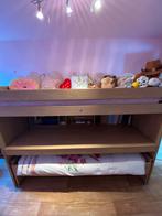 Stapelbed met uitschuifbaar bed en bureau, Ophalen, Zo goed als nieuw, Stapelbed