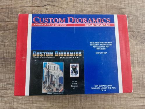 Custom Dioramics Monte Cassino #1 1/35, Hobby en Vrije tijd, Modelbouw | Figuren en Diorama's, Zo goed als nieuw, Diorama, 1:35 tot 1:50
